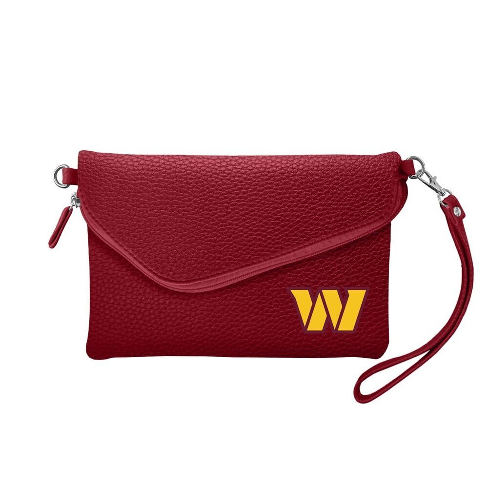 NFL Fold Over Purse - Officially Licensed Game Day Style Handbag